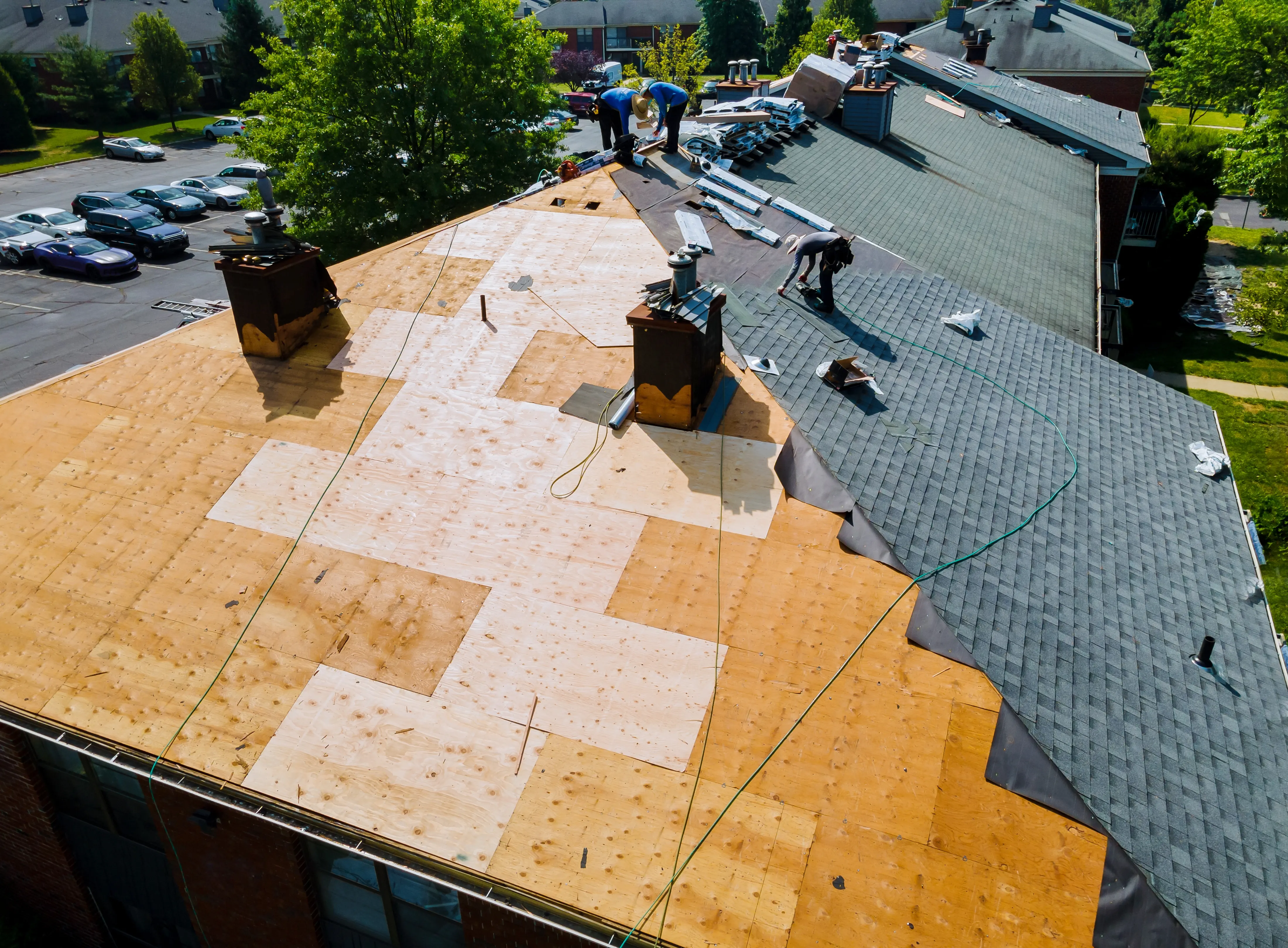 Roof repair and shingle replacement in Bridgewater