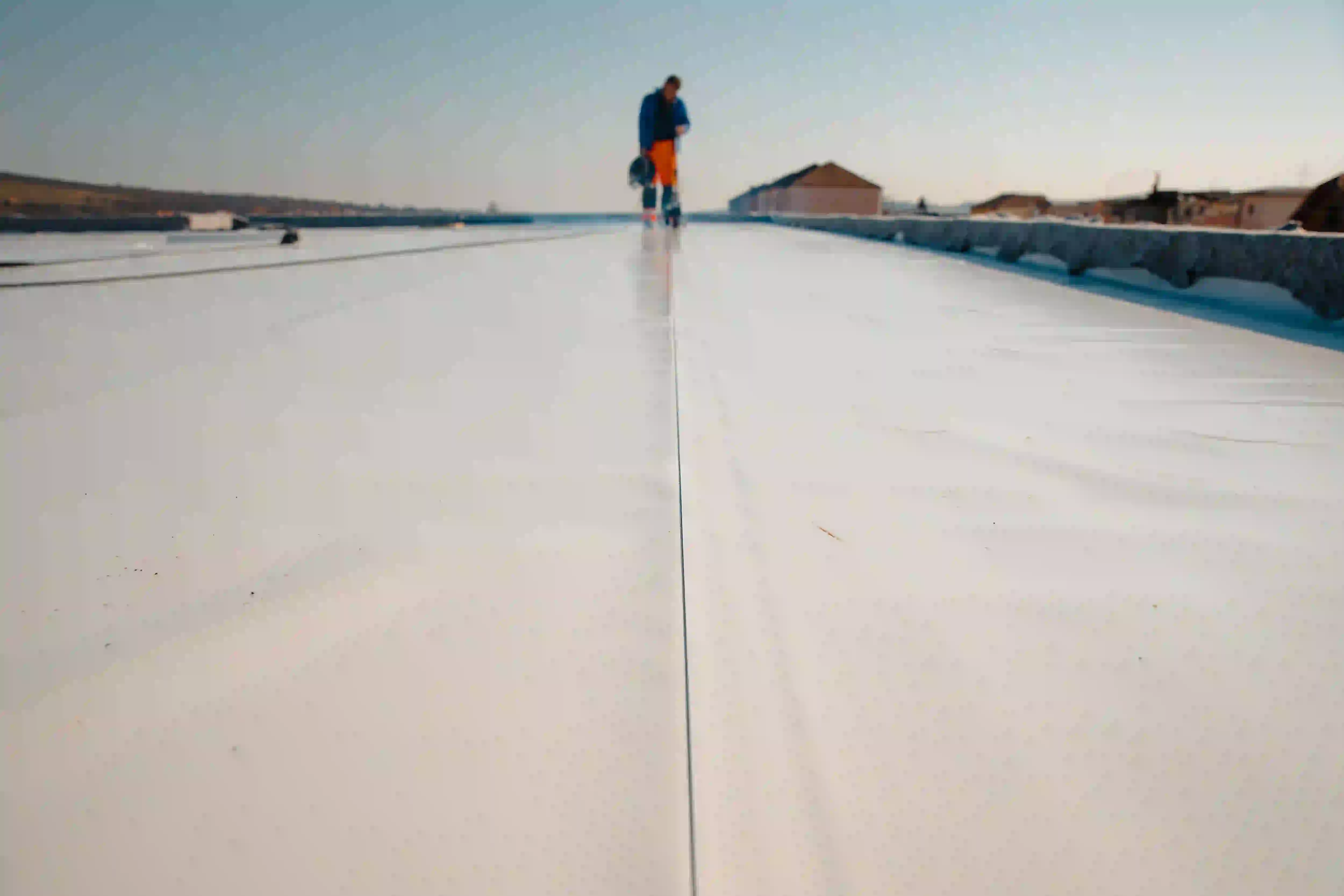 PVC roofing waterproofing and insulation